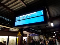 2018-01-18 20.29.06  Then suddenly a extra train was announced, obviously DB was gearing up efforts to get people home, and five minutes later I was on the way again.